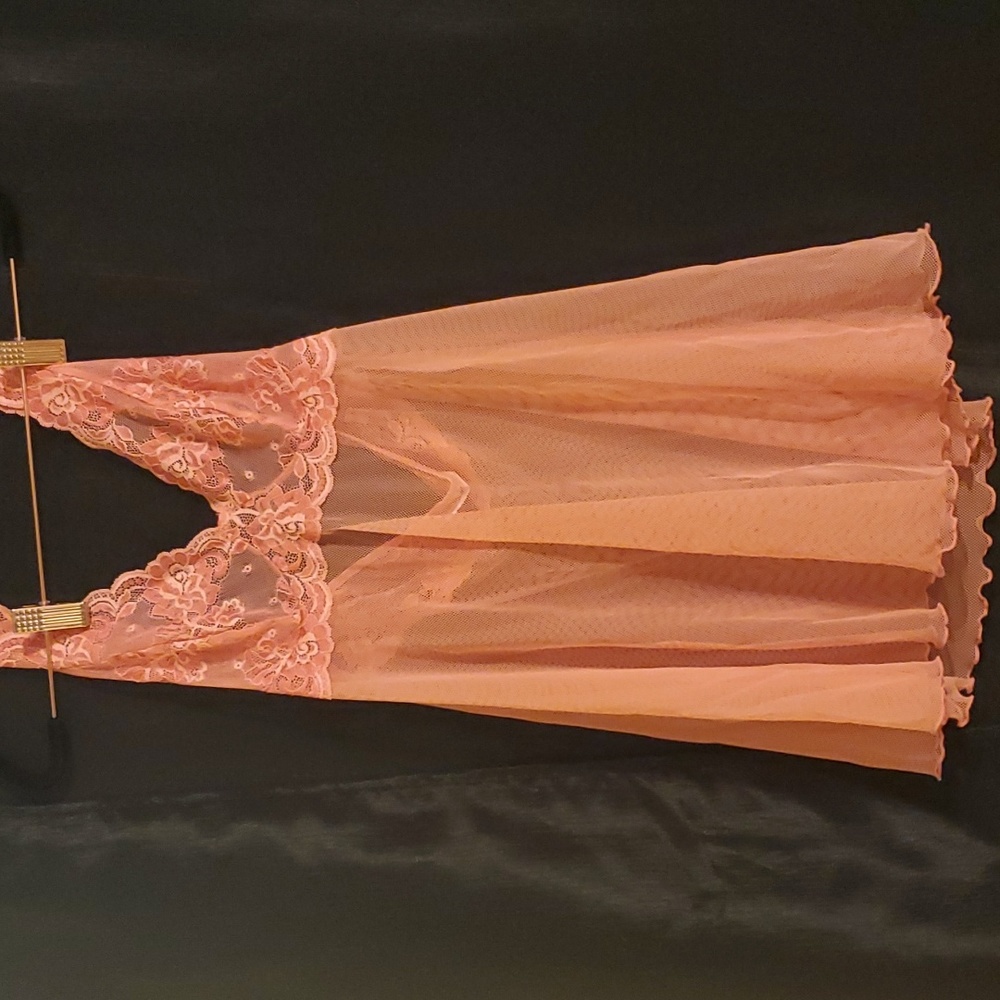 Sheer mesh babydoll